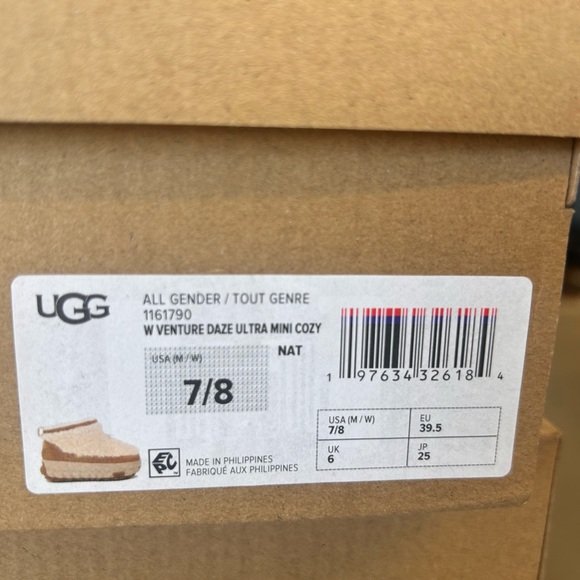 🐪 🐑 NEW IN BOX🐑🐪 Ugg Venture Daze Ultra Mini Cozy Boot 9 - Picture 6 of 12